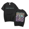 Tame Impala Aesthetic Print Tshirt Arctic Monkeys T Shirt Short Sleeve Man Black Loose Tees Men 5 - Tame Impala Store