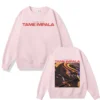 Tame Impala Print Sweatshirt Tame Arctic Monkeys Pullover Men Women Loose Vintage Crewneck Sweatshirt Men s 4 - Tame Impala Store